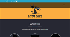Desktop Screenshot of batcatgames.com